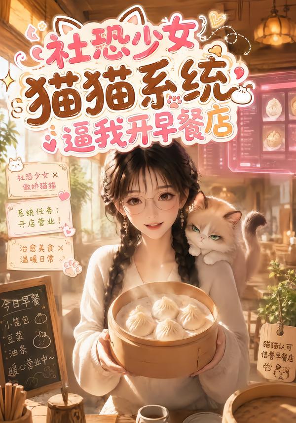 社恐少女猫猫系统逼我开早餐店(全集)