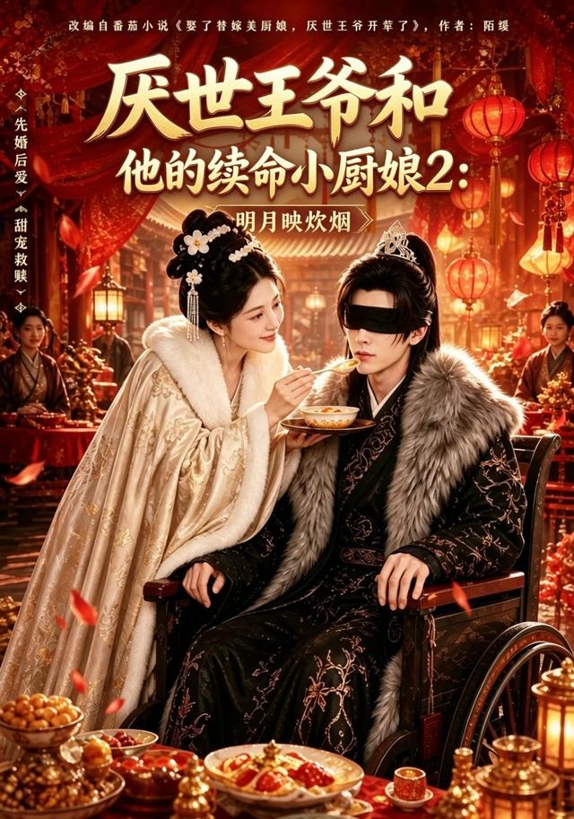 厌世王爷和他的续命小厨娘2：明月映炊烟(全集)
