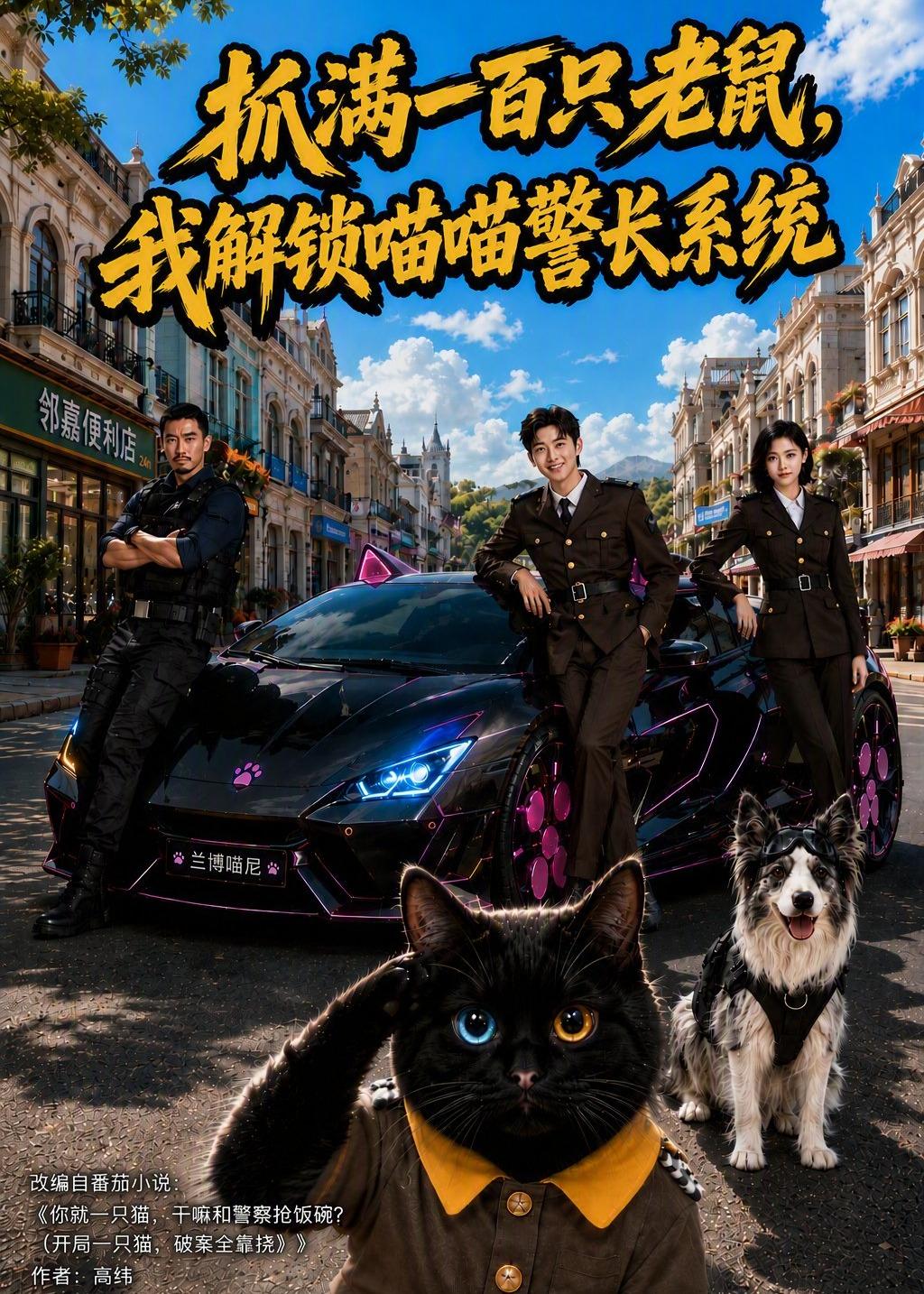 抓满一百只老鼠，我解锁喵喵警长系统(全集)