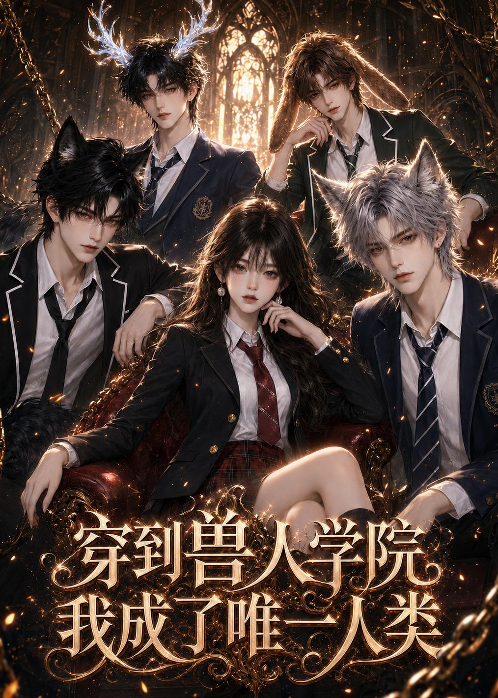 穿到兽人学院，我成了唯一人类(全集)